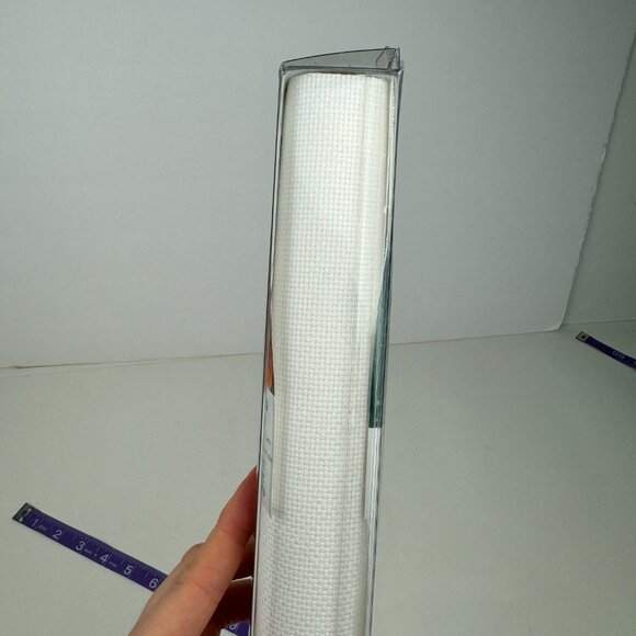 Charles Craft Creative World DMC White Aida 14 Count Cross Stitch Cloth 20x24in - Picture 15 of 16